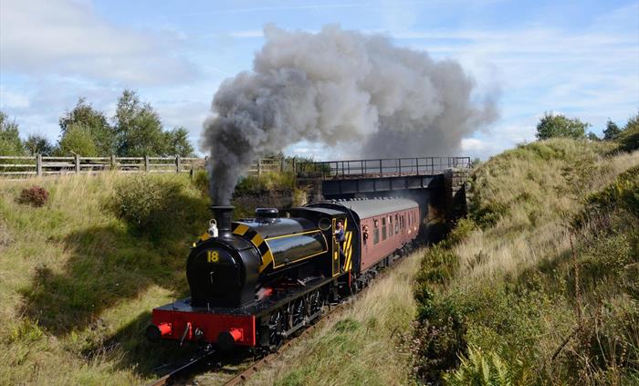 JESSIE, heading back to Furnace Sidings